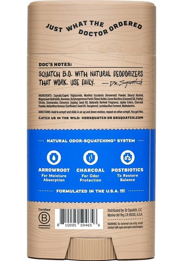 Dr. Squatch Fresh Falls Erkek Stick Deodorant 75 G