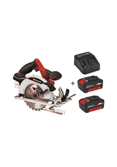 Einhell TE-CS 18/165-1 Li Akülü Daire Testere + 2 x 4.0 Ah Starter Kit