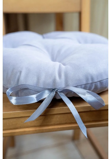 Slavıca Sandalye Yastığı Yuvarlak 40x40 Cm 2'li Set 194172473 Leylak