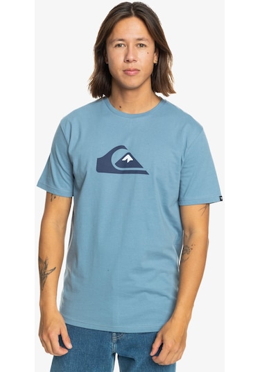 Quiksilver Complogo Tees Mavi Erkek Kısa Kol T-shirt 000000000101933115 Mavi