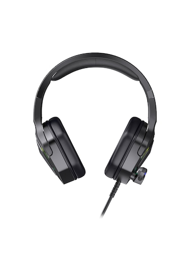 Lecoo HT403 USB Kablolu RGB Mikrofonlu Kulak Üstü Gaming Kulaklık