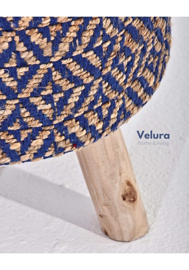 Montana Blue - Puf Mavi