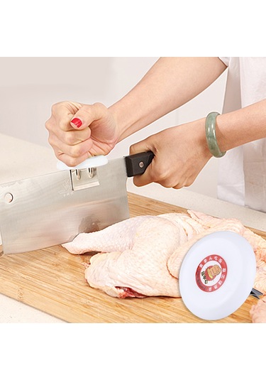 Cbtx Yaratıcı Meıya Mutfak Gerekli Gıda Sebze Kesme Güçlendirici Bıçak Kapağı Beyaz