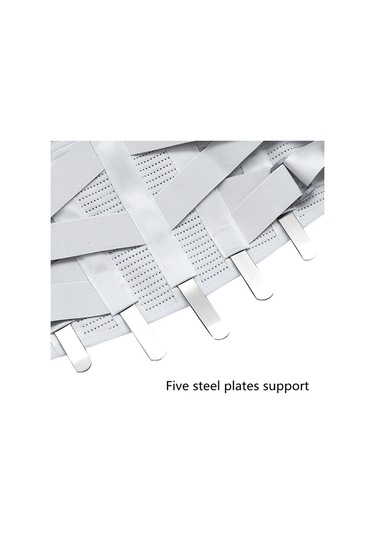 Alt Sırt Destekleri Çelik Plaka Bel Desteği Bel Sırt Desteği Nefes Alabilen Örgü Tasarım Sıkıştırma Kemeri Duruş Düzeltici M