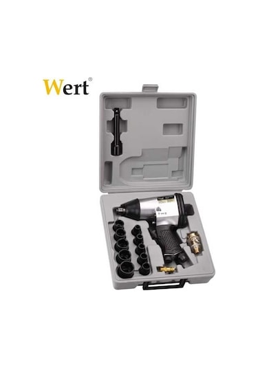 Wert 1855 Havalı Somun Sıkma Seti (1/2" - 17 Parça) N11.10761