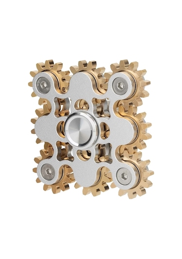 Edc Fidget 9 Dişli Mekanik Metal Yeni Nesil Stres Çarkı