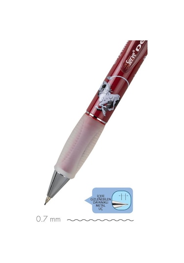 Serve Deep Versatil Kalem Harry Potter Gryffindor 0.7 Mm Ergonomik Mekanik Uçlu Kalem Karışık/çok Renkli