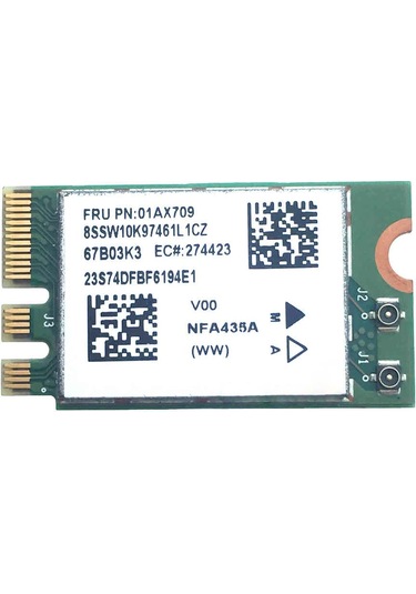 Lenovo Uyumlu Thinkpad E470 E465 E575 E565 E570 Wireless Wi-Fi Bağlantı