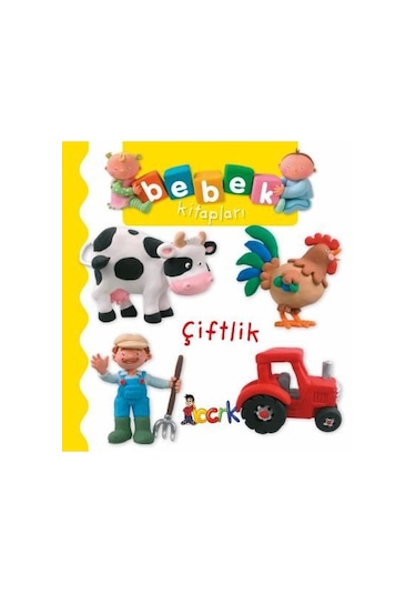 Çiftlik - Bebek Kitapları - Emilie Beaumont - Bıcırık Yayınları