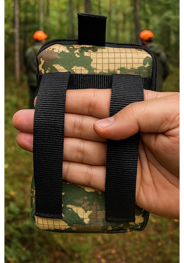 Newish Polo Taktik Bel Ve Kemer Çantası-np850 Kamuflaj Yeşil