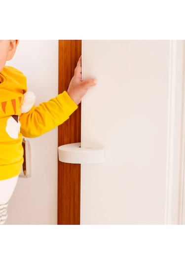Nnstartshopping 1 Adet Sünger Kapı Durdurucu Bebek Güvenliği Koruyucu