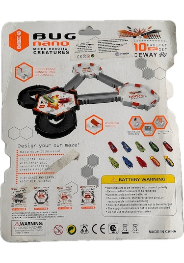 Bug Nano Habitat Seti Ek Yarış Yolu 6 Parça 001