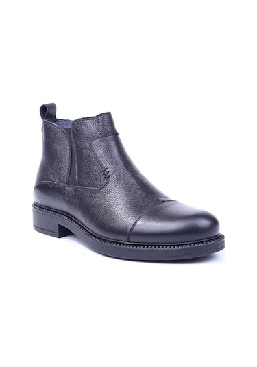 Smart 1042 Erkek Hakiki Deri Günlük Kürklü Bot