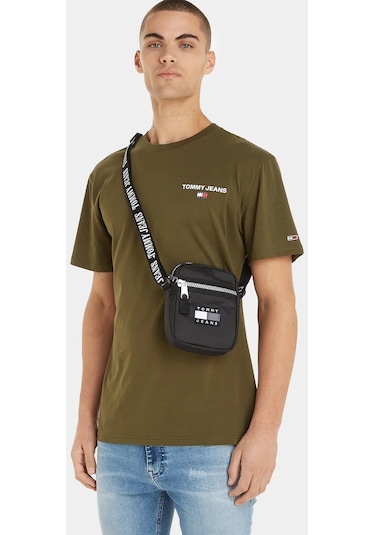 Tommy Hilfiger Tommy Hılfıger Erkek Omuz Çantası Am0am11651-bds Siyah
