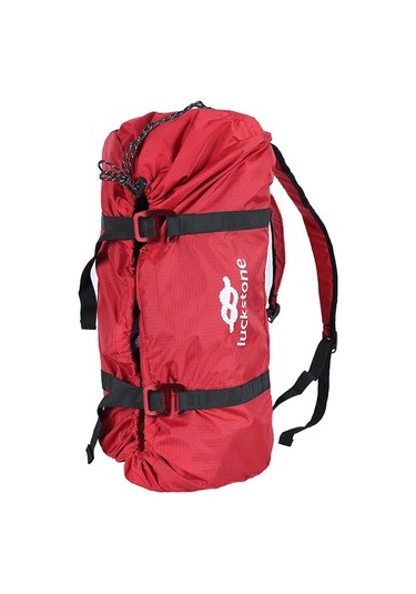 Luckstone-açık Tırmanma Halat Çantası Katlanır Su Geçirmez Tırmanma Y28986r Kızıl Kırmızı