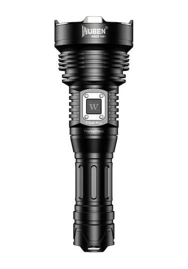 Wuben T102 Pro 3500 Lümen Profesyonel Taktik El Feneri Siyah