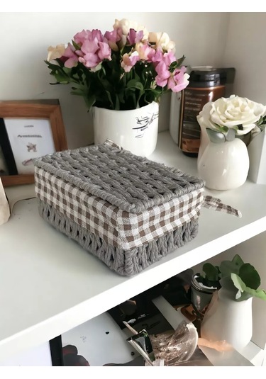 Logovo Bobrov Dokuma Saklama Sepeti 176791110 Gri