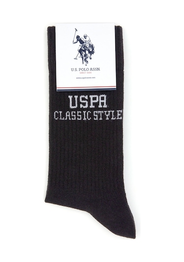 U.s. Polo Assn. Erkek Siyah Çorap Soket 50317969-vr046 Siyah