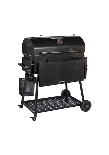 Igrıll Barbekü Elite 740 Mm Kömürlü Mangal Siyah