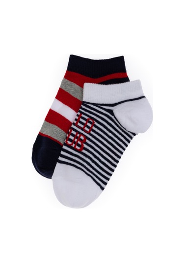 U.s. Polo Assn. Erkek Çocuk Beyaz Çorap Patik 50311346-vr013 Beyaz