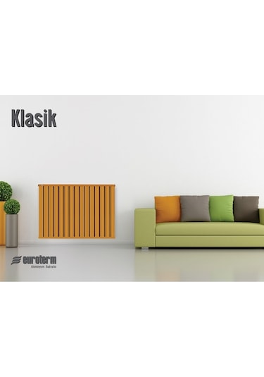 Alüminyum Panel Radyatör Klasik 900x6 Dilim Ral 9010 Radyatör
