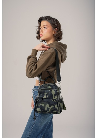 Ççs Kadın Sırt Çantası Ccs18024 Kamuflaj Kamuflaj