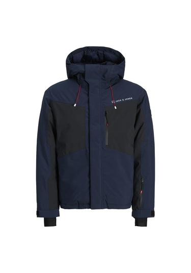 Jack & Jones Alpes Erkek Kayak Montu Su Geçirmez Rüzgar Geçirmez Aw25 Mavi