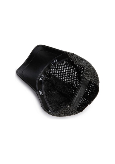 Tamer Tanca Erkek Deri Hasır Siyah Şapka 524 1093 Ith Sapka Y23 Sıyah Hsr/dr Siyah