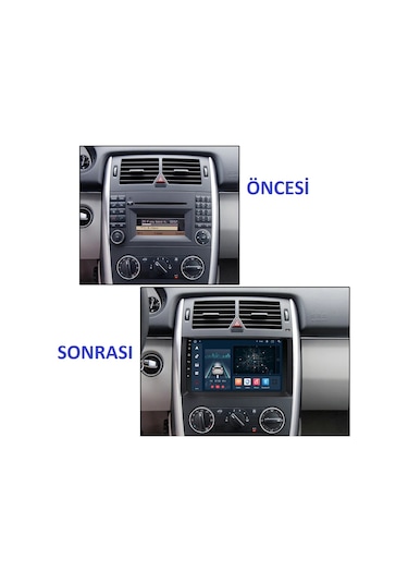 Exvol Mercedes Sprinter Crafter B200 Vito Android Multimedya Ips