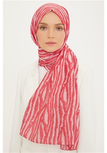Armine Trend Pembe Pure Lina Şal 14 - 21226 Pembe