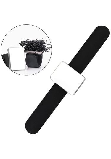 Suntek Kapitone Nakış Malzemeleri Için Manyetik Bilek Bandı Siyah