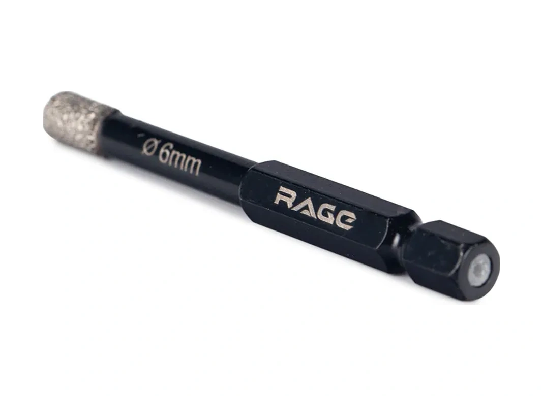 Rage 6 Mm Hex Seramik Granit İçin Elmaslı Matkap Ucu 270882637