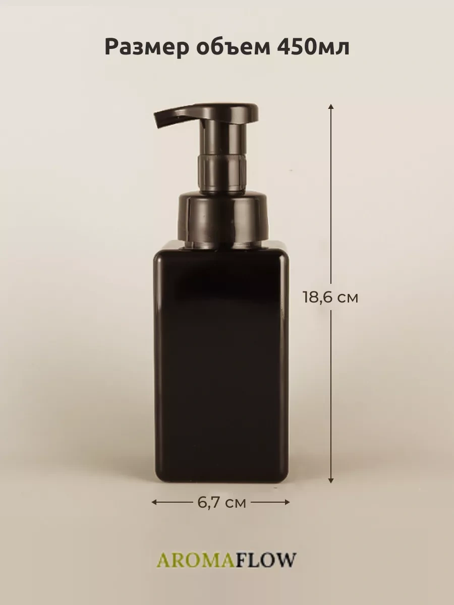 Aromaflow Sıvı Sabun İçin Köpük Dağıtıcısı, Köpük Verici İle 85267480 Siyah