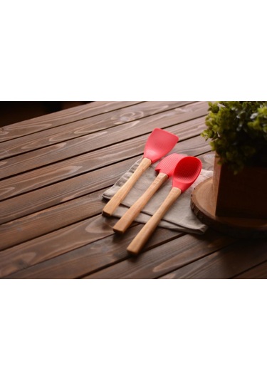 Bambum Bolly - 3'lü Spatula Seti Büyük