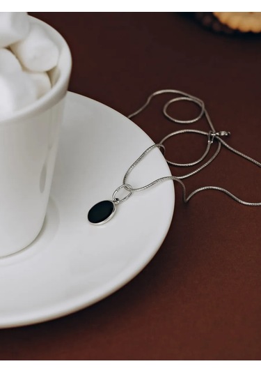 Lucente Mine İşlemeli Gümüş Kolye 229520212