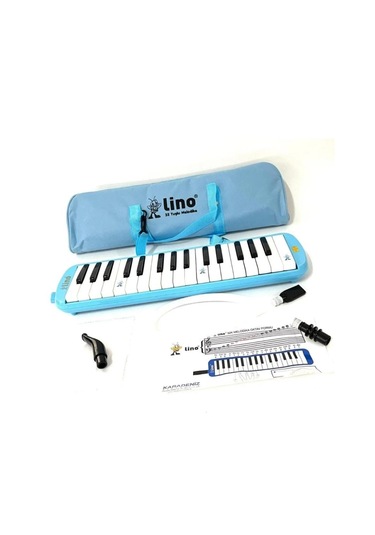 32 Tuşlu Melodika Açık Mavi