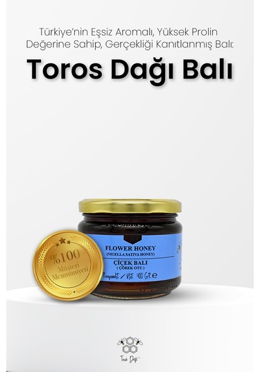 Toros Dağı Çörek Otu Balı 400 G