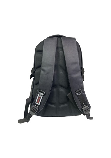 Büyük Su Geçirmeyen Kalın Kumaş Ortopedik Çok Bölmeli Okul Gezi Seyahat Kamp Sırt Çantası 32cmx47cm Gri