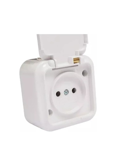 Bylectrıca Ip 54 Kapaklı Topraklamasız Yüzey Montaj Priz 234998601