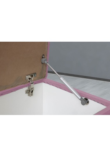 Vetra Chester Model Pembe Sandıklı Puf  Kapitoneli Model 140cm Sandıklı Bank