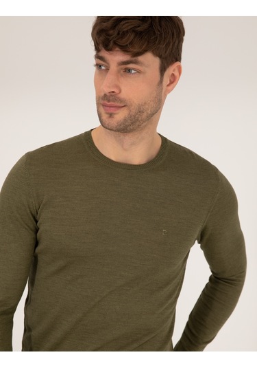 Pierre Cardin Erkek Açık Yeşil Kazak /triko 50257301-vr092 Açık Yeşil