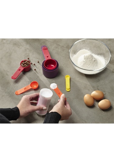 Joseph Joseph Nest Ölçü Kabı Seti - Opal - Çok Renkli