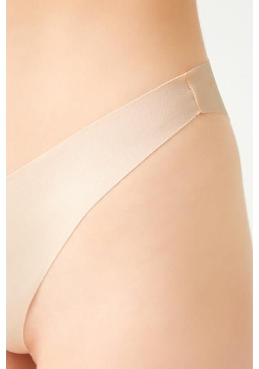 Lazer Kesim Kadın Brezilya Külot 6'lı Paket Renkli-2 Çok Renkli