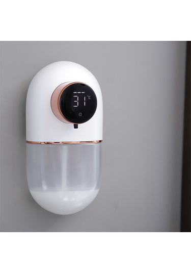 Xiaaokeji Duvara Monte Otomatik Sabunluk B Beyaz