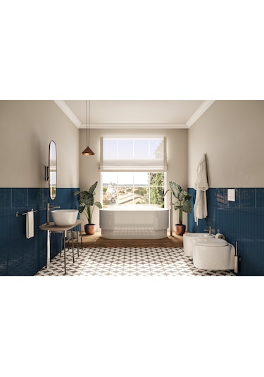 Artema A45161 Yerden Lavabo Sifonu Uzun , Krom
