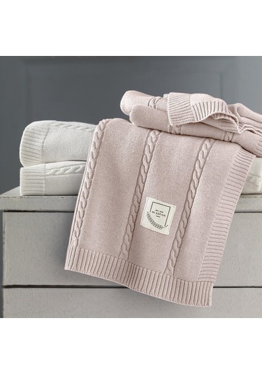 Poetree Bebek Battaniyesi Me Classic Pembe