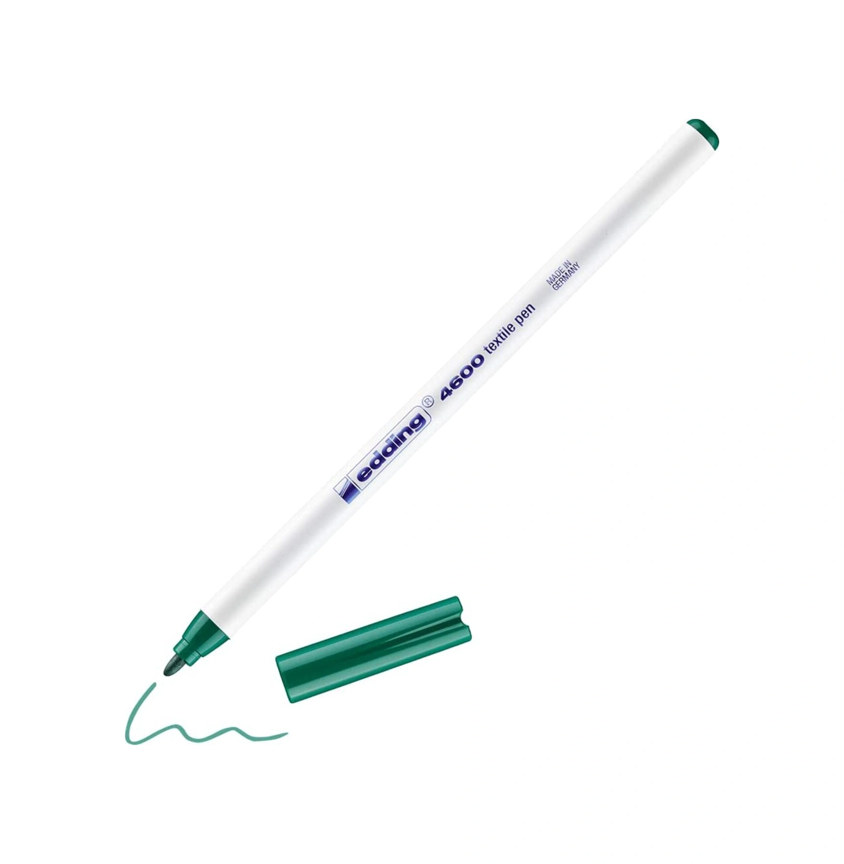 4600 1.0mm Tekstil Kumaş Kalemi Yeşil / 004 Nocolor