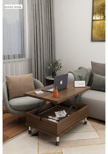 Kolexonline Desensiz Akıllı Sihirli Sehpa 3 Kademeli