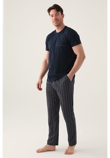 Arnetta Empty Siyah Erkek Pijama Takımı 5274-42740 Siyah
