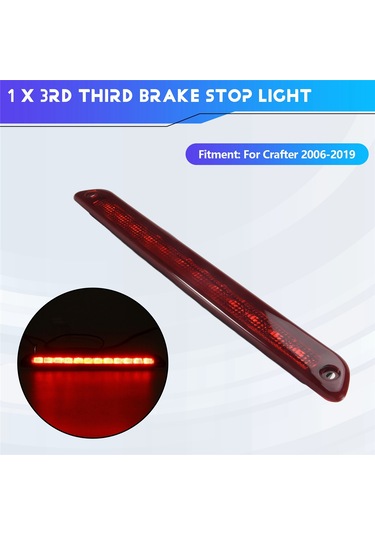 Leasetake Mercedes Sprinter / Crafter 2006-2019 İçin Led Arka Yüksek Fren Arka Işık Lambası 3. Üçüncü Fren Durdurma Lambası